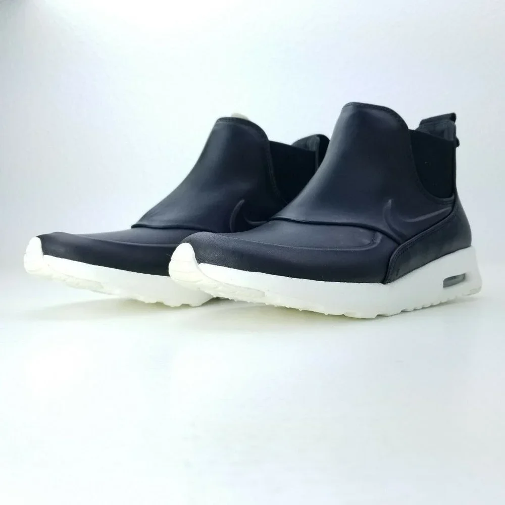 COPY - Nike Air Max Thea Mid Boot Black White 859550 001 Women's Size 5, 6.5